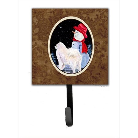 Micasa 4.25 x 6 in. Samoyed Leash Or Key Hook MI232361